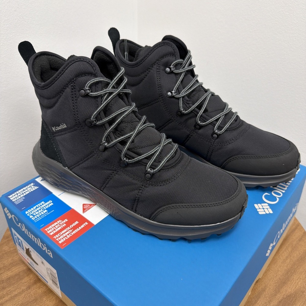 Columbia Fairbanks Cityscape Omni-Heat Boot Men Size 11 BI3329-010